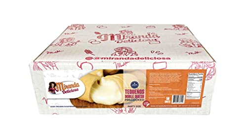 Miranda Deliciosa Tequeños Gourmet Double Cheese, 50 Units