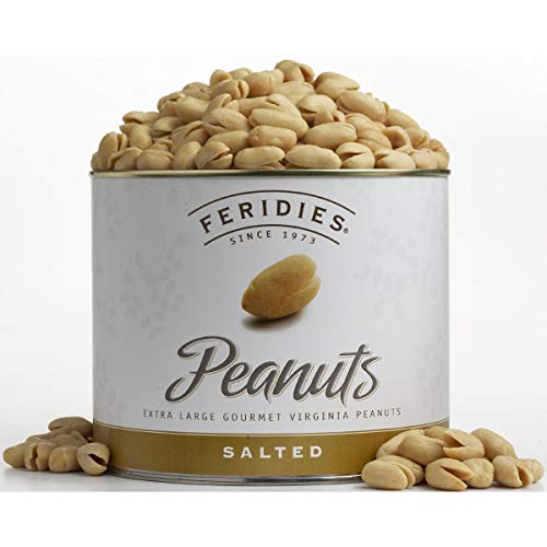 FERIDIES Super Extra Large Salted Virginia Peanuts - 36oz