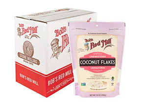 Bob's Red Mill Flaked Coconut, 10 oz Pack of 4