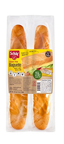 Schar Baquettes Gluten Free, 12.3-Ounces, Pack of 6