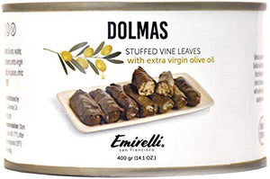 Emirelli Dolmas Stuffed Grape Leaves, Ready to Eat