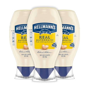 Hellmann's Real Mayonnaise Squeeze Bottle, 20 oz