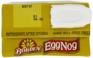 Borden Egg Nog - 32 Oz Box - Pack of 3