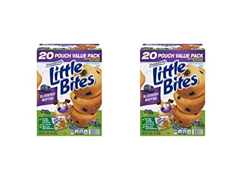 Entenmann's Little Bites Blueberry Mini Muffins, 2 Pack