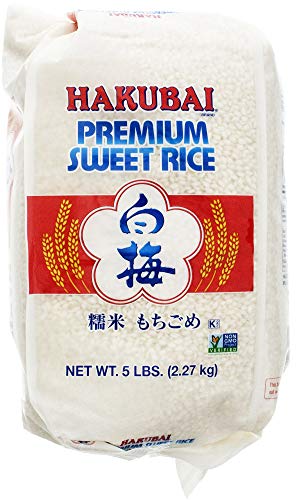 Hakubai Sweet Rice, 5-Pound