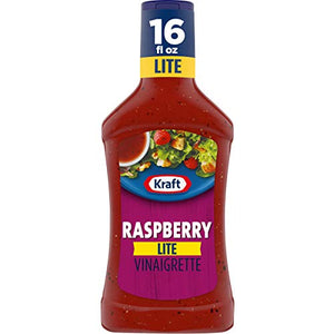 Kraft Raspberry Vinaigrette Lite Salad Dressing, 16 fl oz