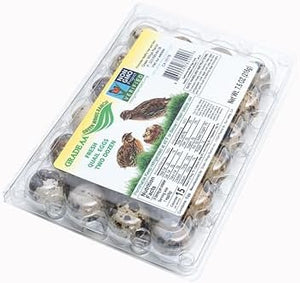 Green Wings Ranch Quail Eggs Non-GMO 2 Dozen