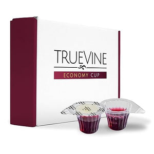 Truevine Prefilled Communion Cups and Wafer Set (250 Count)