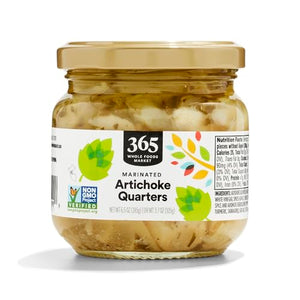 365 Artichoke Quarters Marinated, 6.5 oz