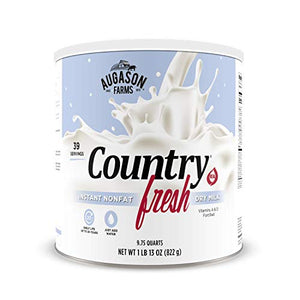 Augason Farms Country Fresh Instant Nonfat Dry Milk, 1 lb, 13 oz.