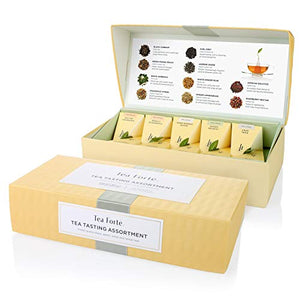 Tea Forte Assorted Classic Tea, Sampler Gift Set, 10 Count