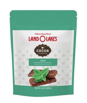 Land O Lakes Cocoa Classics Mint Cocoa Mix Pouch, 14.8 oz