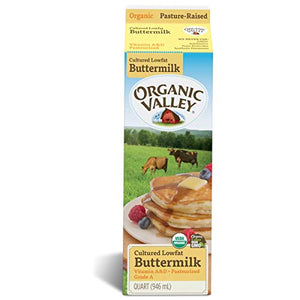 Organic Valley Low Fat Buttermilk, 32 Oz