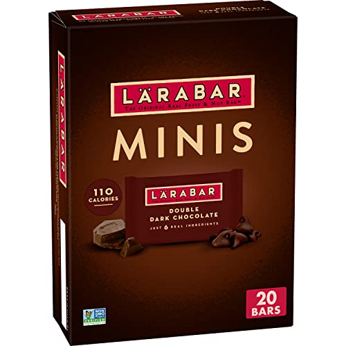 Larabar Double Dark Chocolate Mini Bars, 20 ct