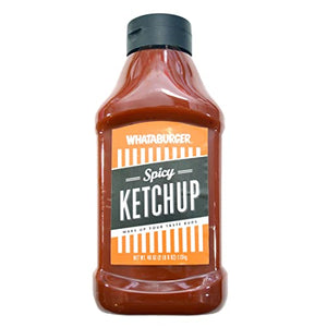 Whataburger Texas Size Spicy Ketchup, 40 Oz Bottle