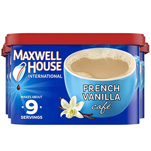 Maxwell House French Vanilla Instant Coffee Mix (4 ct, 8.4 oz)