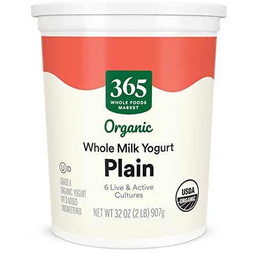 365 by Whole Foods Market Yogurt Plain Organic, 32 Ounce