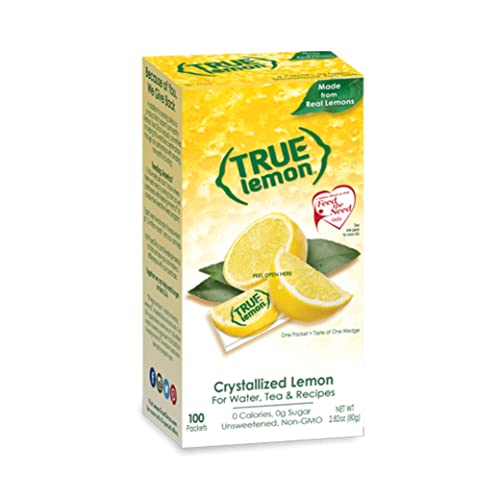 TRUE LEMON Water Enhancer, 100 Count