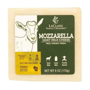 Laclare Creamery Goat Mozzarella Cheese, Case of 12