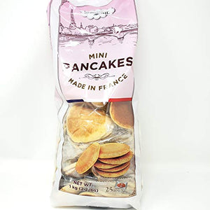 Mini French Pancakes, 50 Individually Wrapped Packs