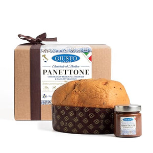 Giusto Sapore Sicilian Panettone and Chocolate Gift Box