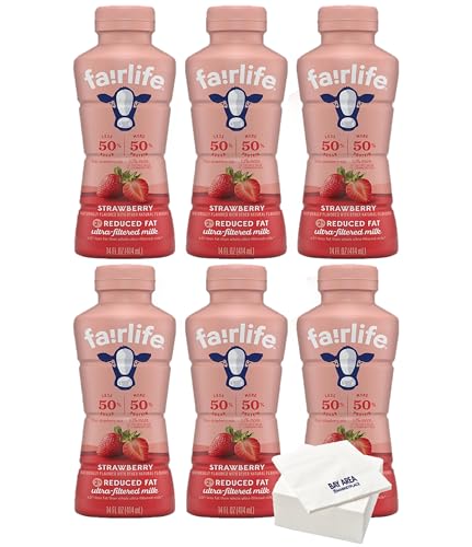 Fairlife Ultra Filtered Milk, 14oz (Pack of 6)