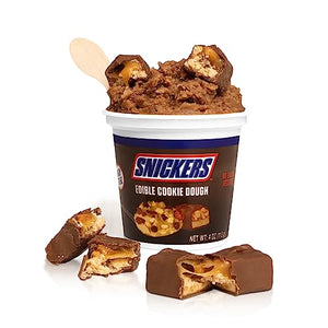 Candylandia Snickers Edible Chocolate Cookie Dough Tub, 1 Pack