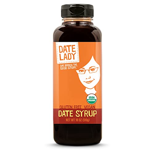 Award Winning Organic Date Syrup 18 oz Squeeze Bottle