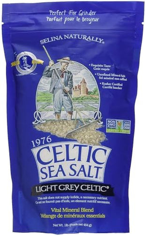 Light Grey Celtic Sea Salt, 1 Pound