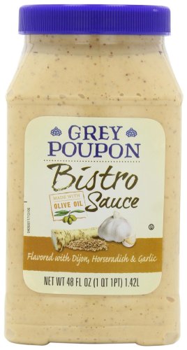 Grey Poupon Bistro Sauce, 48-Ounce Jug (Pack of 2)