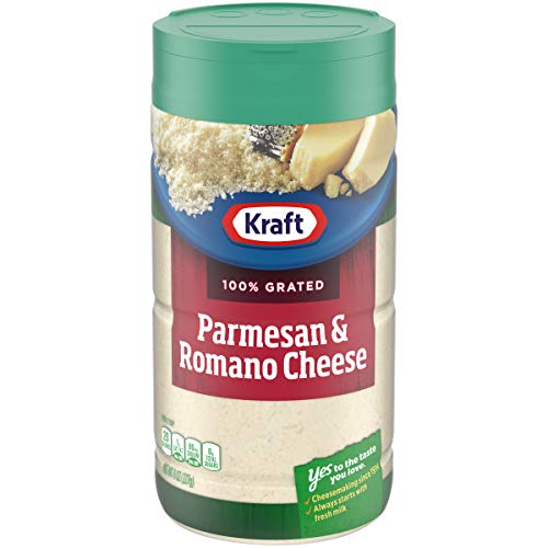 Kraft Parmesan & Romano Grated Cheese, 8 oz