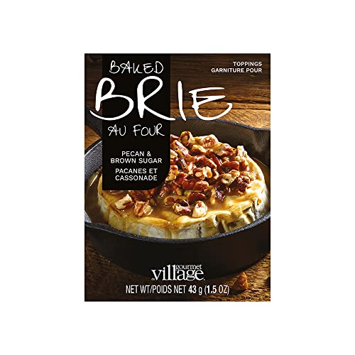 Gourmet du Village Baked Brie Topping Mix, Pecan & Brown Sugar