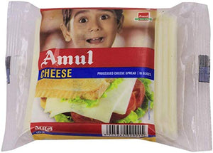 AMUL Processed Cheese Slice, 100 Count