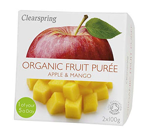 Clearspring Organic Fruit Puree - Apple & Mango - 200g