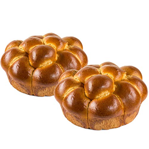 Pull-Apart Challah Bread | Kosher | 19 oz | Stern's Bakery (2 Pack)