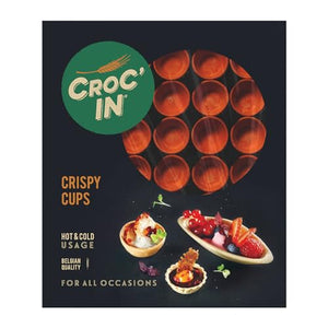 CROC'IN Orange Mini Tart Shells, 60 Pieces