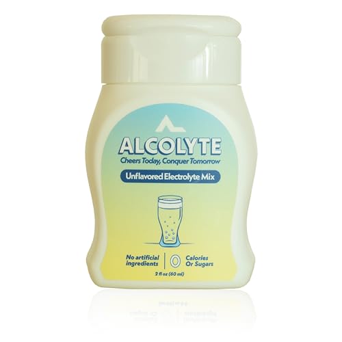 Alcolyte Unflavored Electrolyte Mix - 2 pack, 4 fl oz