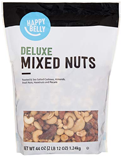 Amazon Brand - Happy Belly Deluxe Mixed Nuts, 44 oz