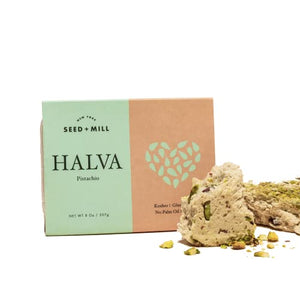 Seed + Mill Pistachio Halva, Vegan & Gluten Free, 8 oz