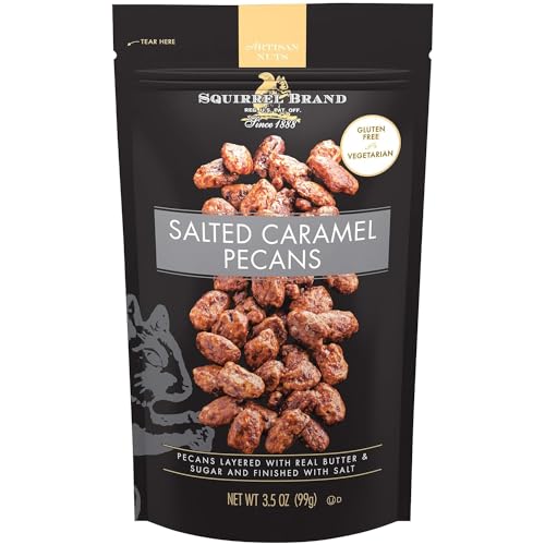 Squirrel Brand Salted Caramel Pecans, 3.5 oz