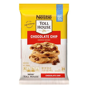 Nestle Toll House Chocolate Chip Cookie Dough, 16.5 Oz