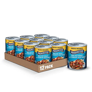 Progresso Beef Pot Roast Soup, 18.5 oz, 12 Pack