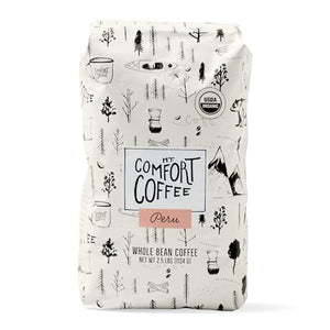 Mt. Comfort Coffee Organic Peru Medium Roast, 2.5 lbs