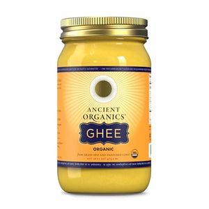 Ancient Organics Ghee, Organic Grass Fed, 16 Fl Oz