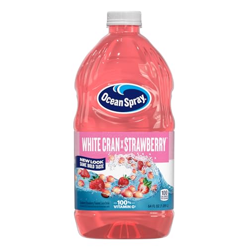 Ocean Spray White Cran-Strawberry Juice Drink, 64 oz