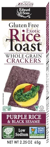 Edward & Sons Exotic Rice Toast, 2.25 oz (Pack of 12)