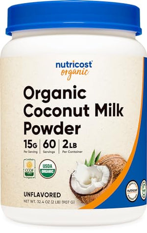 Nutricost Organic Coconut Milk Powder, 2LBS