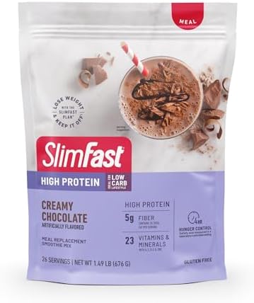 SlimFast High Protein Meal Replacement Powder, 1.53 lb