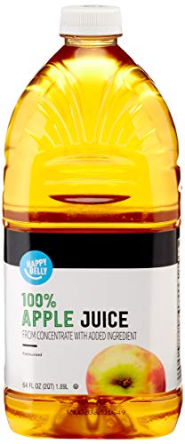 Amazon Brand - Happy Belly 100% Apple Juice, 64 fl oz