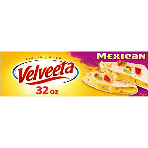 Velveeta Mexican Mild Pasteurized Cheese, 32 oz Box